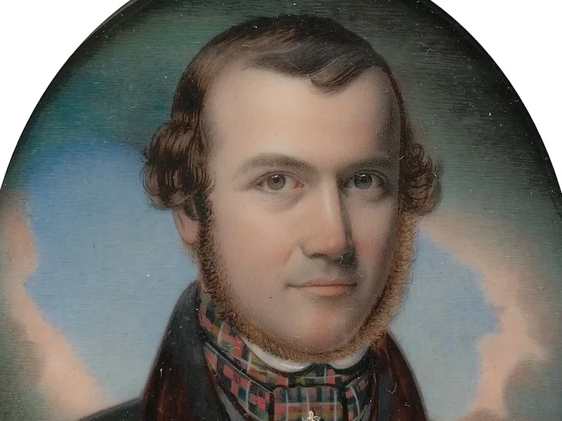 1818-John Henry Brown - Autoritratto